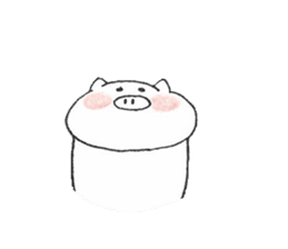 Buu-chan Piglet2 sticker #4420242