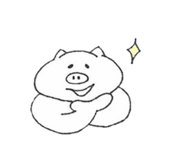 Buu-chan Piglet2 sticker #4420248