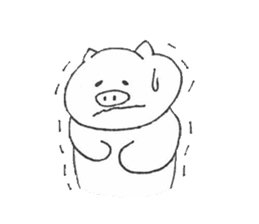 Buu-chan Piglet2 sticker #4420254