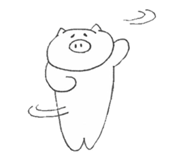 Buu-chan Piglet2 sticker #4420261