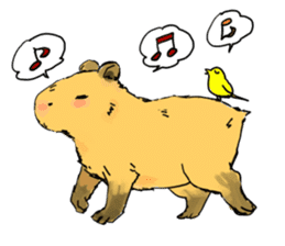 Capybara Life sticker #4420872