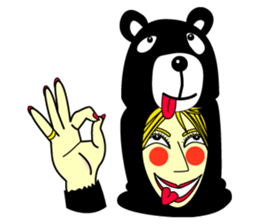 Honny who put on a whole wear of sheep. sticker #4420949