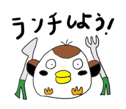 Sparrow Suzumen 2 sticker #4422334