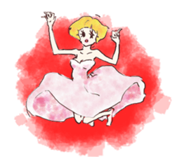 Apparel girl MOYAKO sticker #4422474