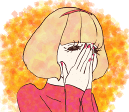 Apparel girl MOYAKO sticker #4422480