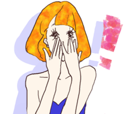 Apparel girl MOYAKO sticker #4422485