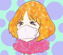 Apparel girl MOYAKO sticker #4422488