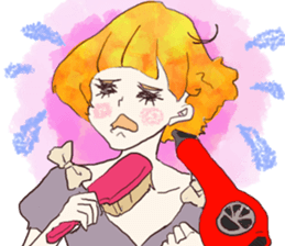 Apparel girl MOYAKO sticker #4422493