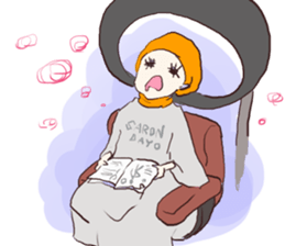 Apparel girl MOYAKO sticker #4422494