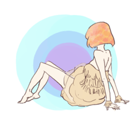 Apparel girl MOYAKO sticker #4422496