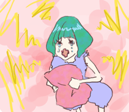 Apparel girl MOYAKO sticker #4422501