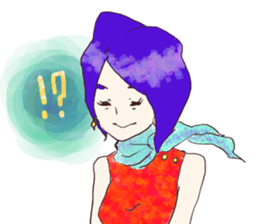 Apparel girl MOYAKO sticker #4422508