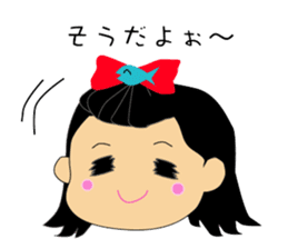 Otohime -chan of everyday language sticker #4422933
