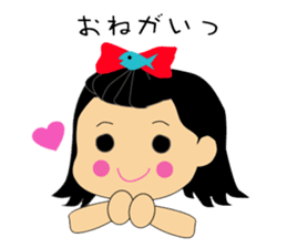 Otohime -chan of everyday language sticker #4422940