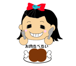 Otohime -chan of everyday language sticker #4422949