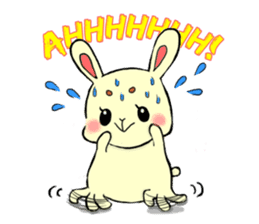 high tension rabbit PYONKO 2 English ver sticker #4422952