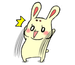 high tension rabbit PYONKO 2 English ver sticker #4422953