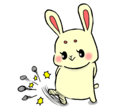 high tension rabbit PYONKO 2 English ver sticker #4422955