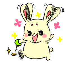 high tension rabbit PYONKO 2 English ver sticker #4422965