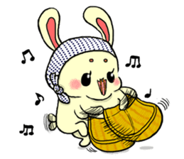 high tension rabbit PYONKO 2 English ver sticker #4422967