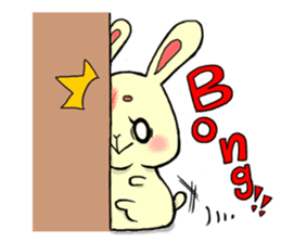 high tension rabbit PYONKO 2 English ver sticker #4422969