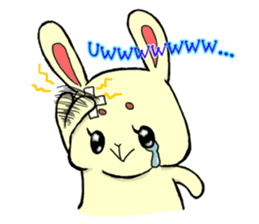 high tension rabbit PYONKO 2 English ver sticker #4422970
