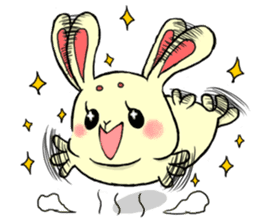 high tension rabbit PYONKO 2 English ver sticker #4422972