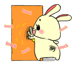 high tension rabbit PYONKO 2 English ver sticker #4422975