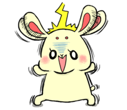 high tension rabbit PYONKO 2 English ver sticker #4422978
