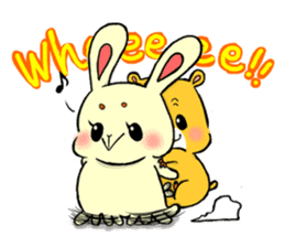 high tension rabbit PYONKO 2 English ver sticker #4422988