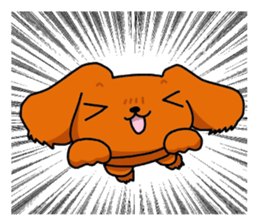 Pretty dog of the ruby. sticker #4423265