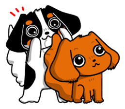 Pretty dog of the ruby. sticker #4423268