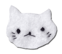 marime's kitty&bunny sticker #4423313