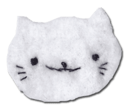 marime's kitty&bunny sticker #4423315