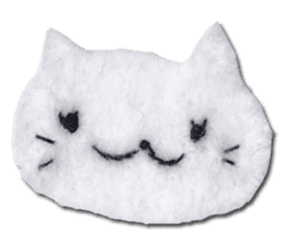 marime's kitty&bunny sticker #4423317