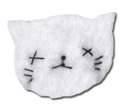 marime's kitty&bunny sticker #4423319