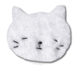 marime's kitty&bunny sticker #4423320