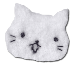 marime's kitty&bunny sticker #4423322