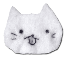 marime's kitty&bunny sticker #4423323