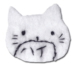 marime's kitty&bunny sticker #4423327