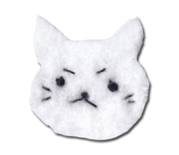 marime's kitty&bunny sticker #4423329