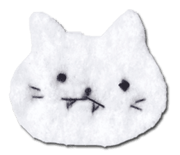 marime's kitty&bunny sticker #4423331