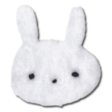 marime's kitty&bunny sticker #4423332