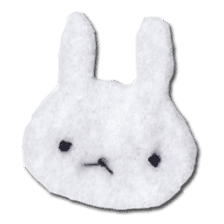 marime's kitty&bunny sticker #4423333