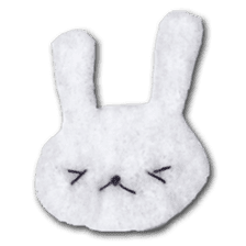 marime's kitty&bunny sticker #4423338