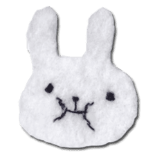 marime's kitty&bunny sticker #4423341