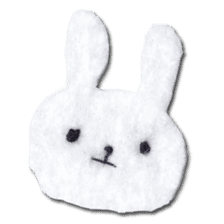 marime's kitty&bunny sticker #4423350