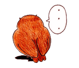 Daily small owl sticker #4423951