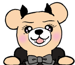 Sweet Devil Bear sticker #4424072