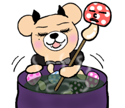 Sweet Devil Bear sticker #4424084